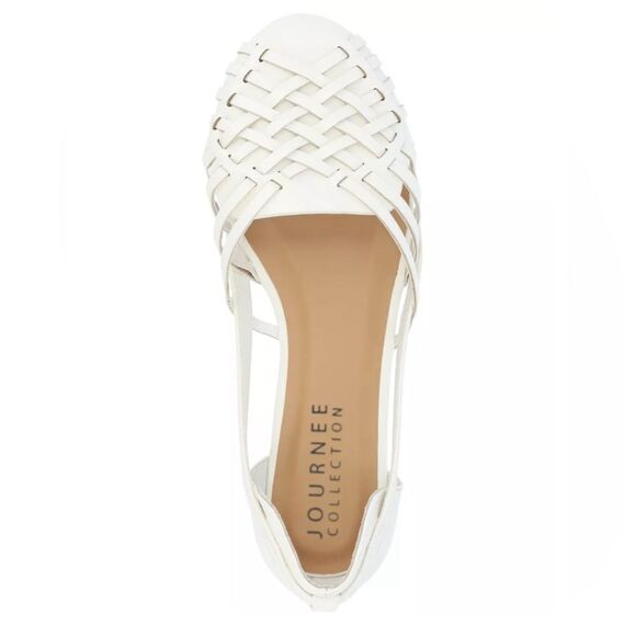 JOURNEE COLLECTION Women's Ekko Woven Flats - Picture 1 of 5